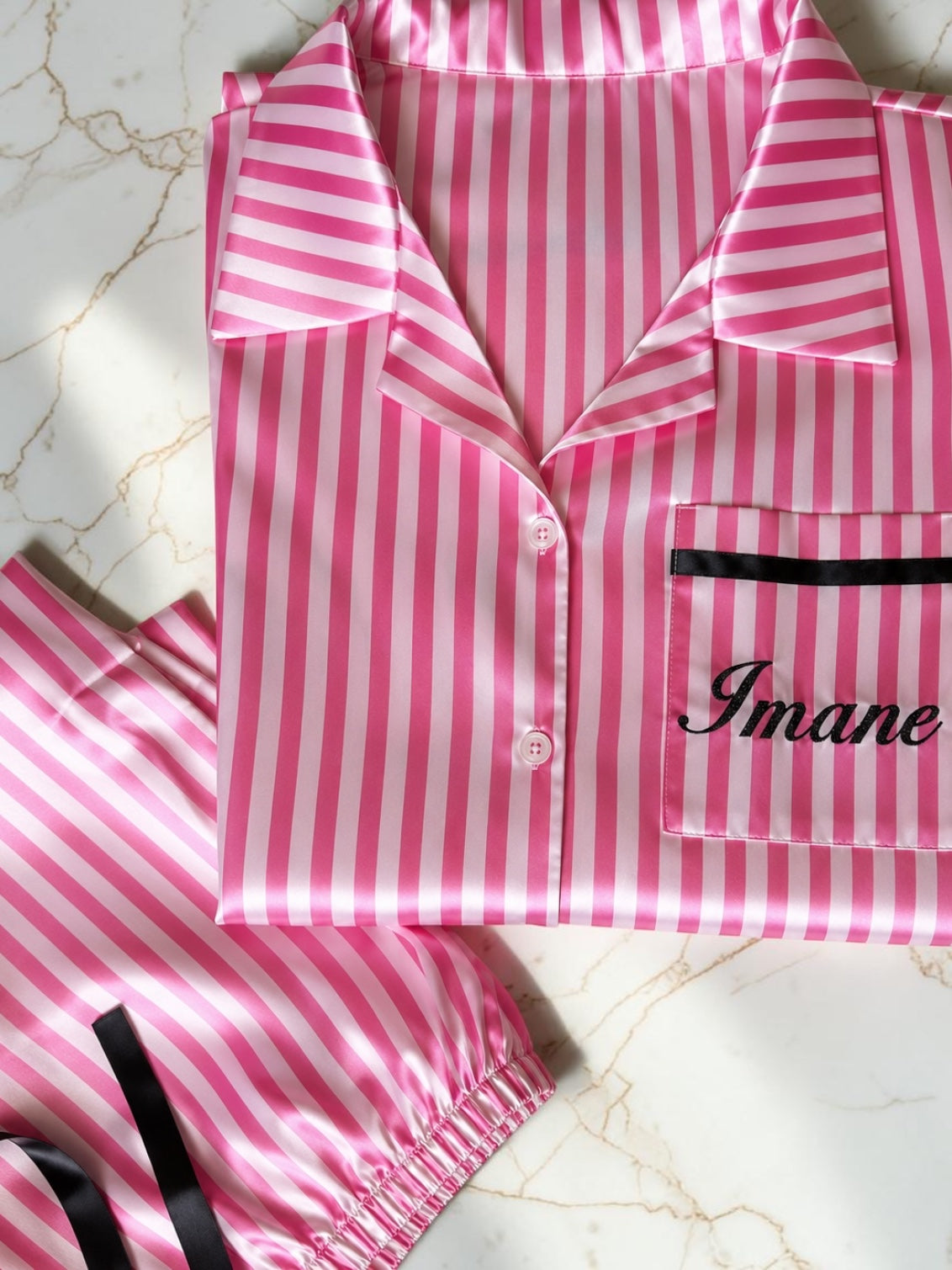 Satin Stripe Pyjama