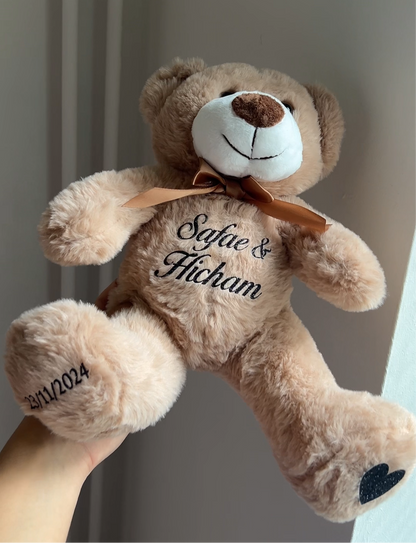 Gepersonaliseerde Knuffelbeer met naam