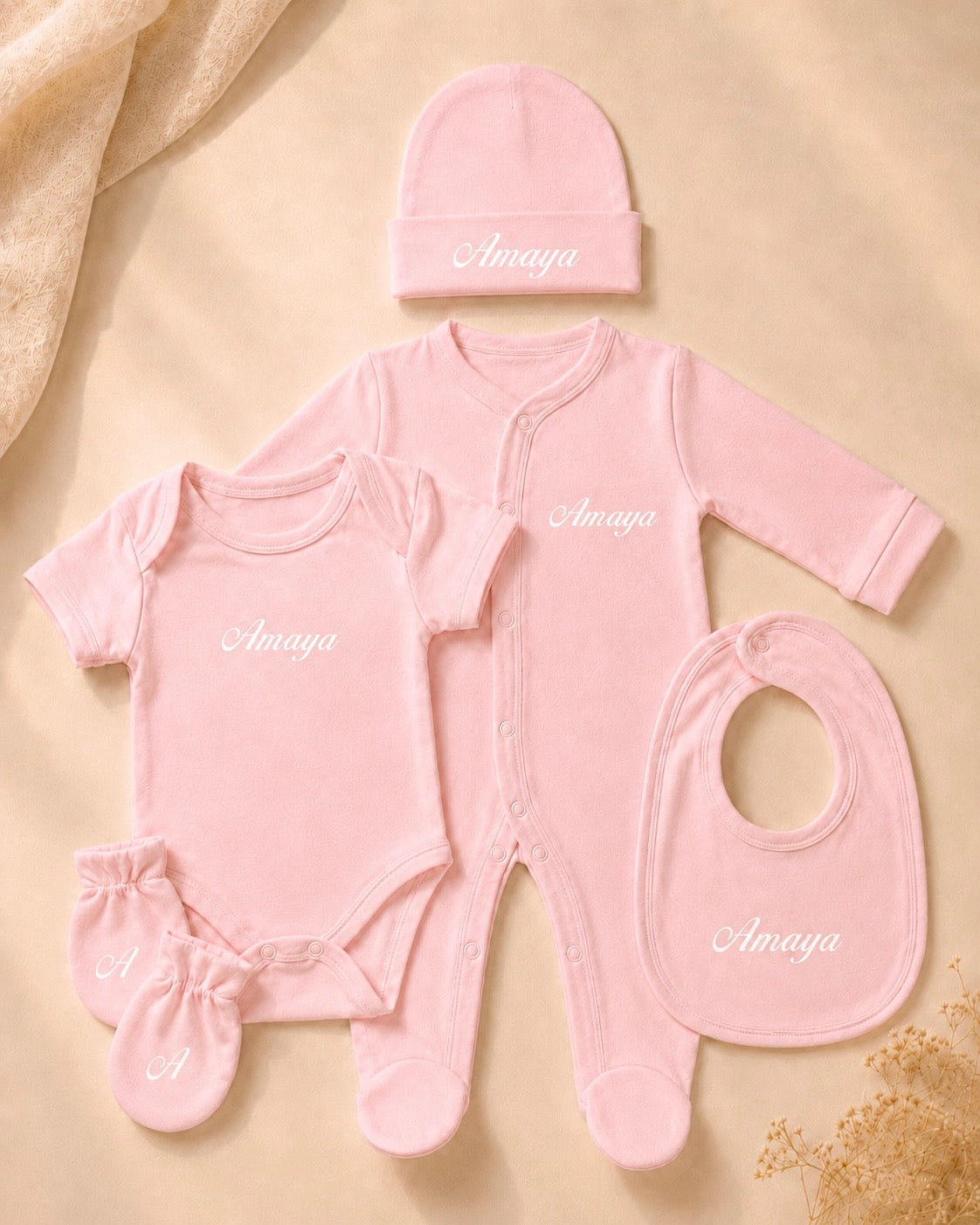 Babyset met naam