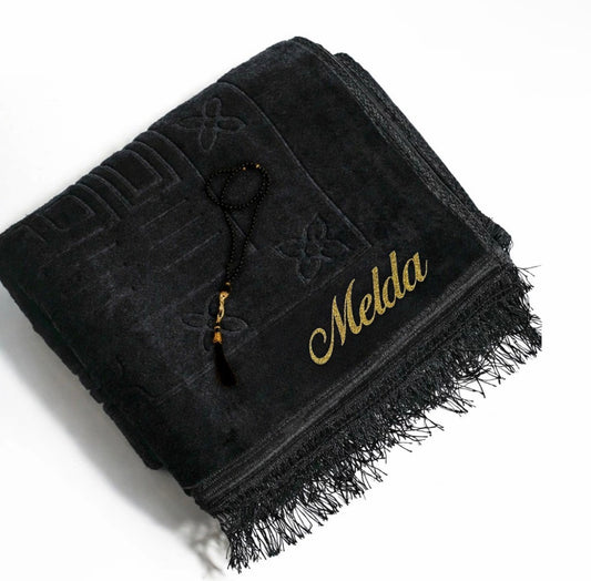 Luxe gebedskleed gepersonaliseerd