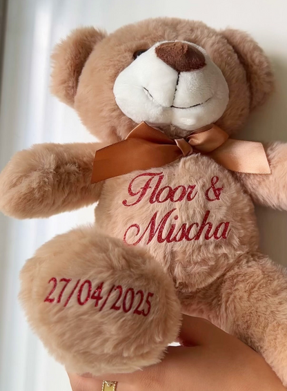 Gepersonaliseerde Knuffelbeer met naam