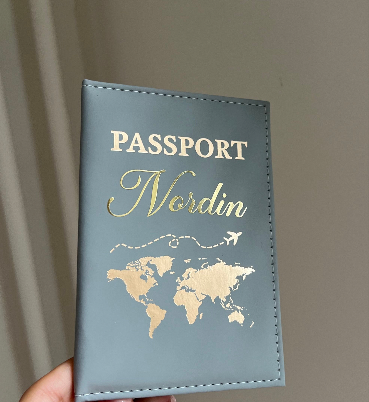 Paspoorthouder met naam