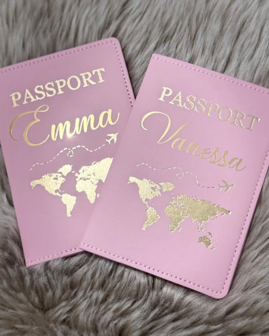 Paspoorthouder met naam