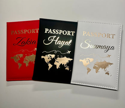 Paspoorthouder met naam