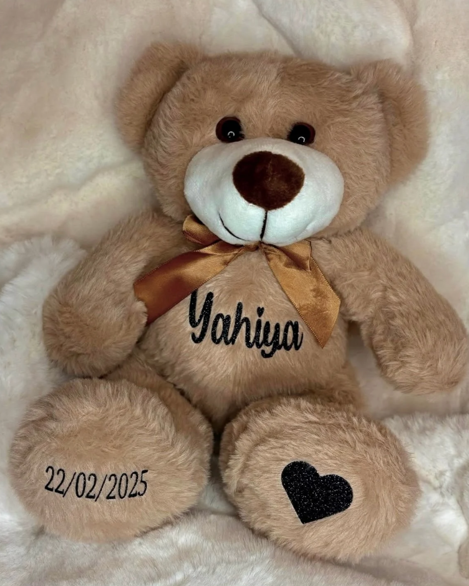 Gepersonaliseerde Knuffelbeer met naam
